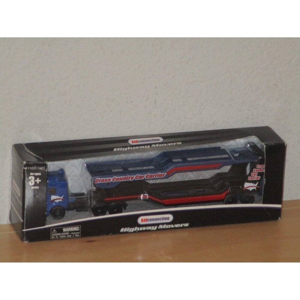 Kid Connection Highway Movers Tractor Trailer Cross Country Car Carrier Good Box